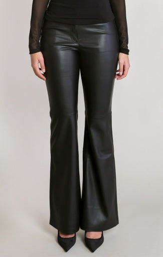 FAUX LEATHER TROUSER