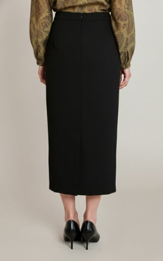 PENCIL SLIT SKIRT