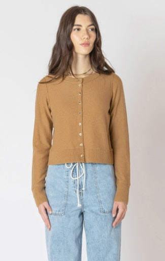 cardigan col rond facile