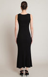 GOLD BUTTON SWATER DRESS