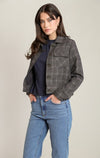 PLAID JACKET