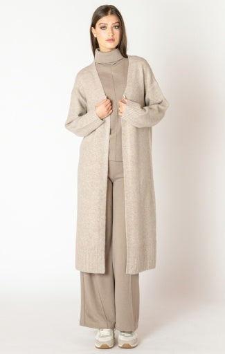 cardigan long ouvert