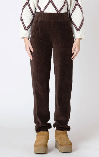 Jogger en velours côtelé