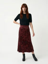 Jupe Winslet bourgogne