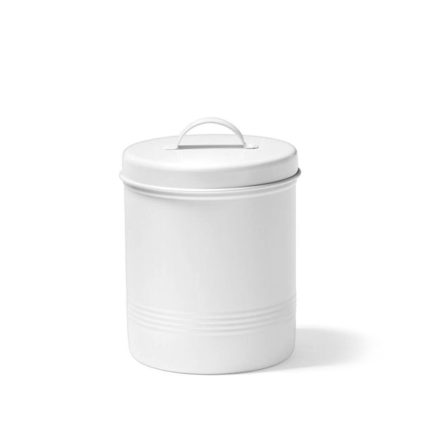 Contenant pour aliments blanc en métal de 1,6 litre Ricardo La Maison du Bleuet