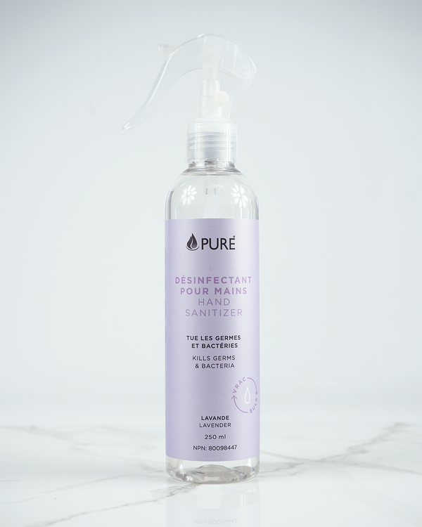 Désinfectant à main - Lavande | Pure | La Maison du Bleuet