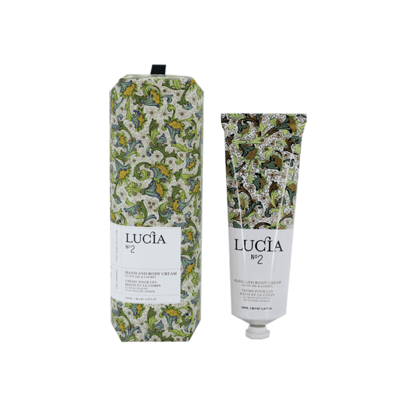creme pour les mains et le corps huile d'olive et feuille de laurier Lucia