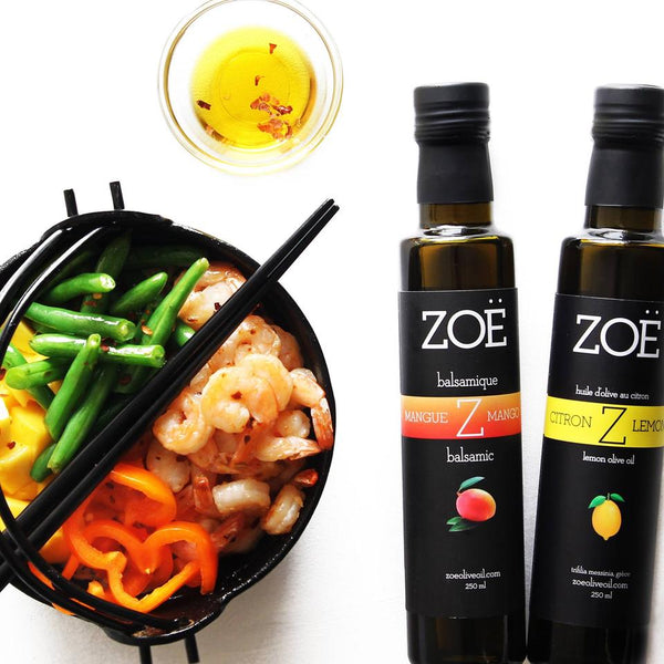 Vinaigre balsamique blanc infusé á la mangue 250 ml | Zoé | La Maison du Bleuet