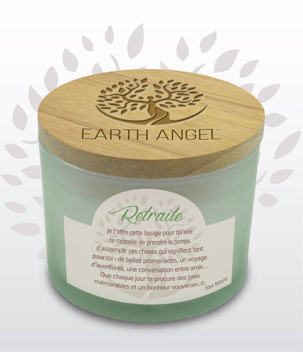 Chandelle Earth Angel - Retraite La Maison du Bleuet