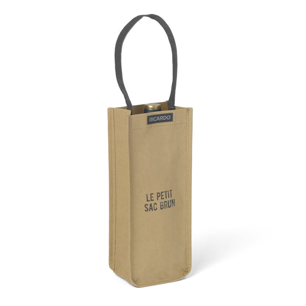 Sac en papier lavable pour bouteille de vin, simple Ricardo La Maison du Bleuet