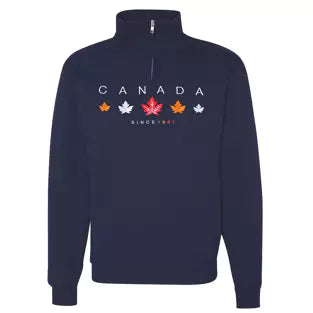 Chandail zipper 1/4 Canada
