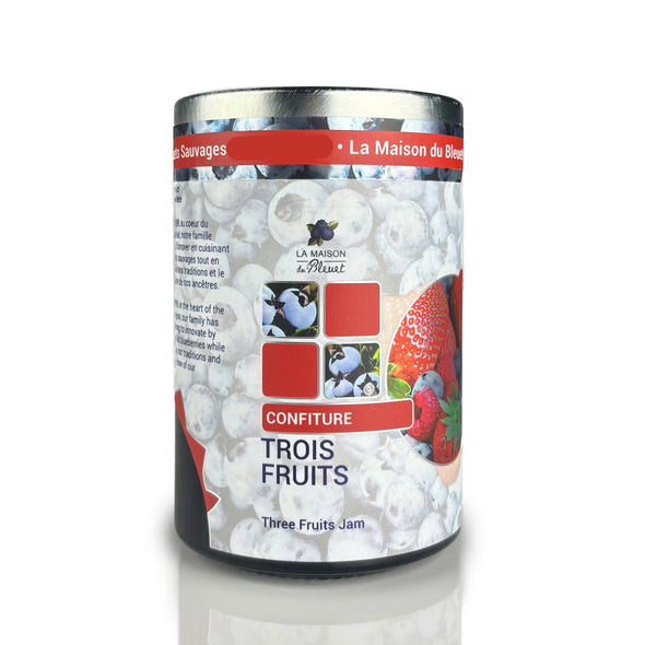 confiture trois fruit 314ml