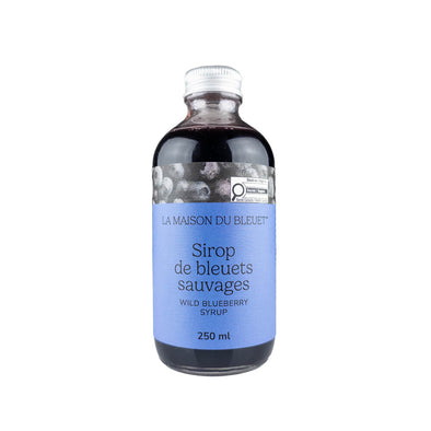 Sirop de bleuets sauvages