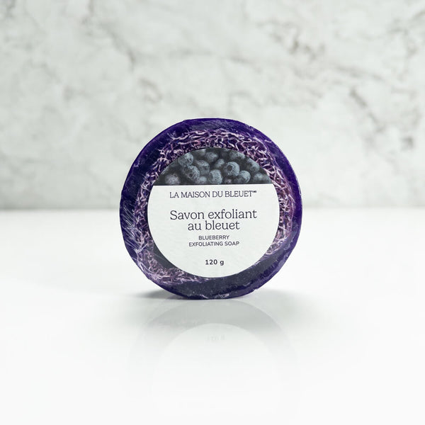 Savon Exfoliant Bleuet-120g
