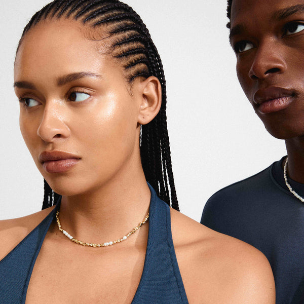TIDE gold-plated necklace