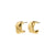 INSTANT gold-plated earrings