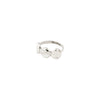 SPARKLE silver plated ring