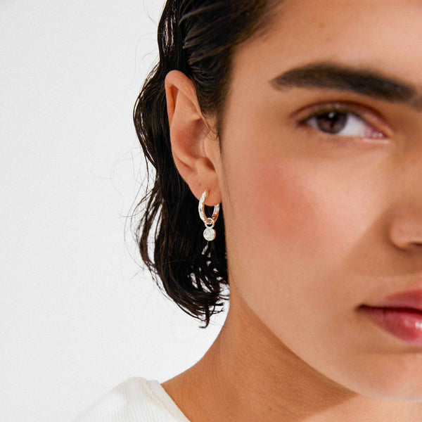 (W) Boucles d’oreilles Fire Plaqué argent