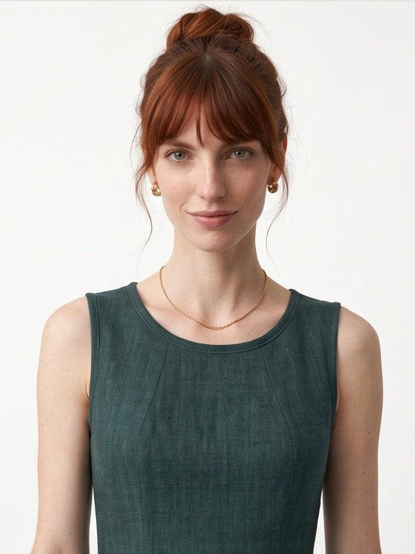 Robe Lucie Kollontaï marine