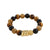UNFOLD bracelet brown/gold plated