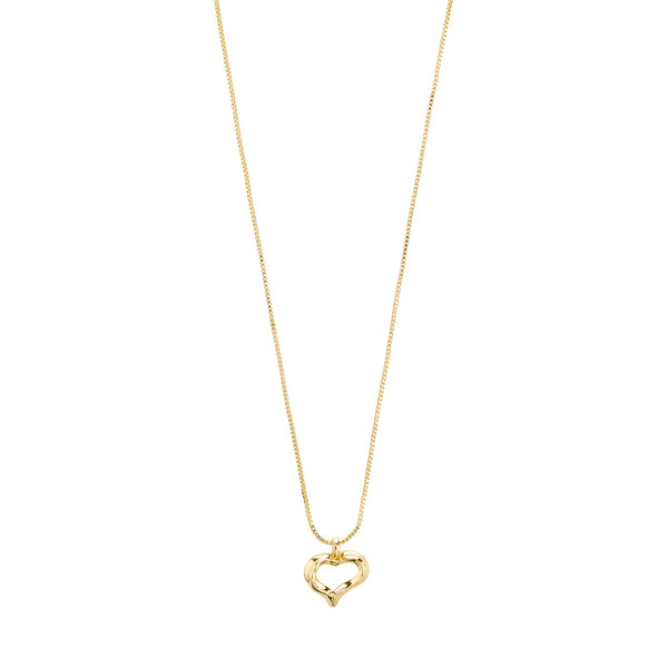 Collier : Iris : Plaqué or