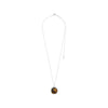 SENSE silver-plated/agate necklace