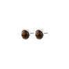 SENSE silver-plated/agate earrings