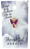 Angel Pin: BEST GIRL IN THE WORLD