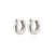 AICA chunky hoop earrings