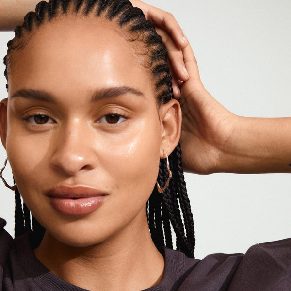 DYLAN silver-plated earrings