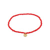 INDIE bracelet Gold Plated Red