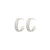 MAYER silver-plated earrings