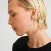 LARKIN silver-plated earrings