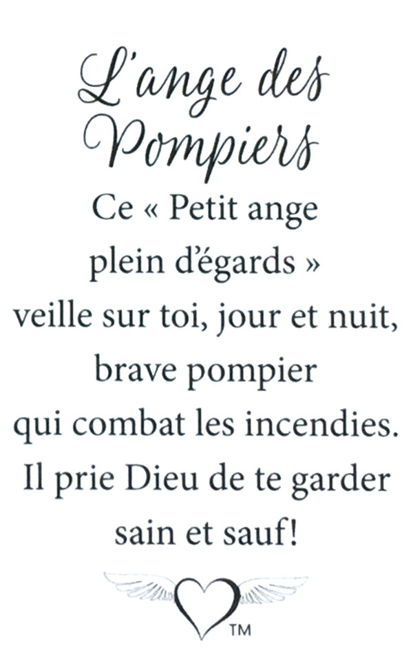 Épinglette Ange : Des Pompiers
