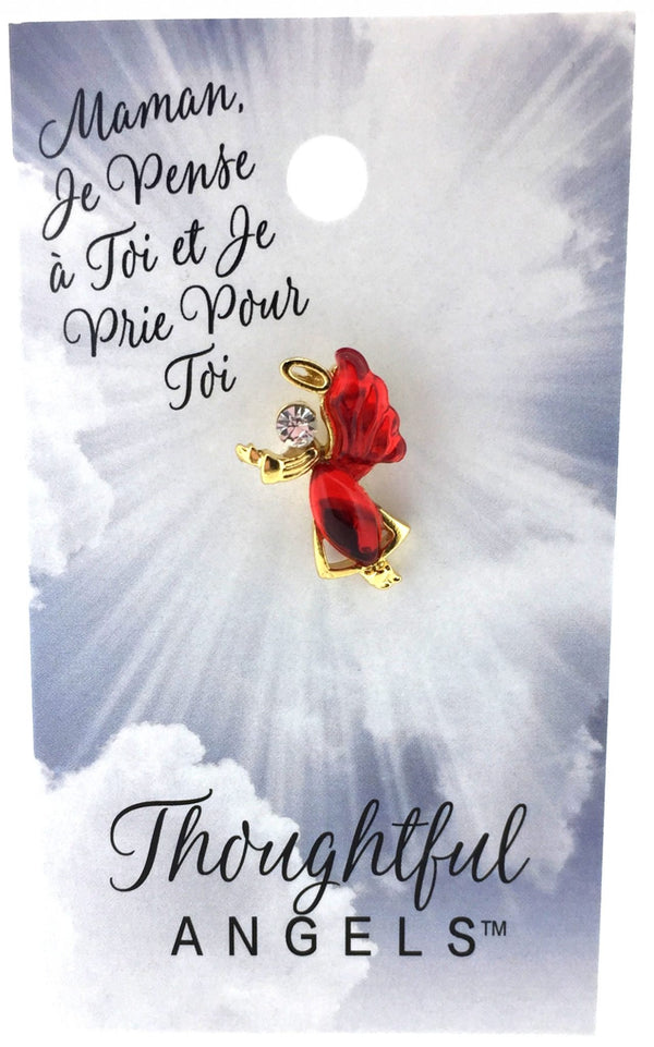 Angel Pin: I THINK AND PRAY FOR YOU