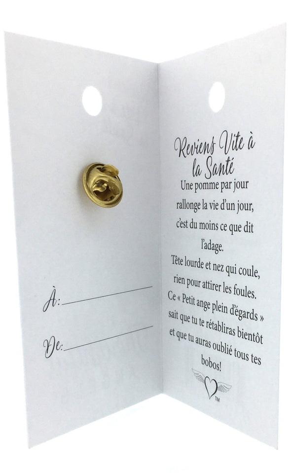 Angel Pin: GET HEALTHY
