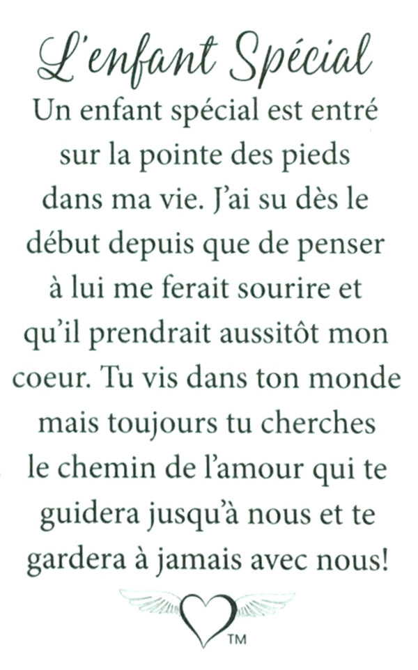 Épinglette Ange : l'Enfant Spécial