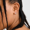 EMMETT silver plated earrings
