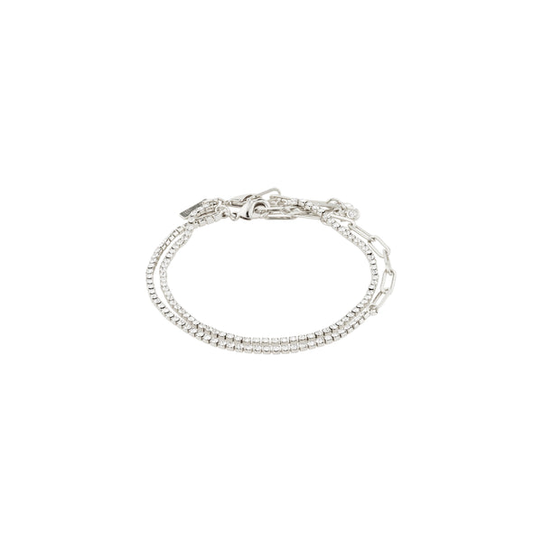 ROWAN crystal bracelet, 2-in-1,