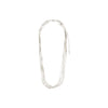KIRA recycled silver necklace -plated