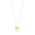 CASSIAN recycled gold plated necklace
