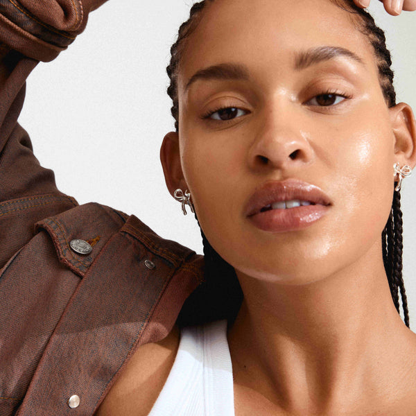 CASSIAN recycled silver-plated earrings