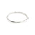 HARRISON silver plated bangle