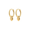 ALAIA gold-plated earrings