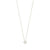 ALAIA silver-plated necklace