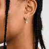 ALAIA silver-plated earrings