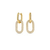 Boucles d'oreilles Constance Huggie