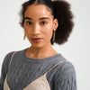PHASE gold-plated earrings