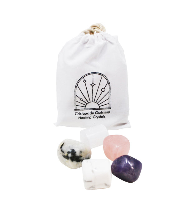 Crystals set. healing sleep
