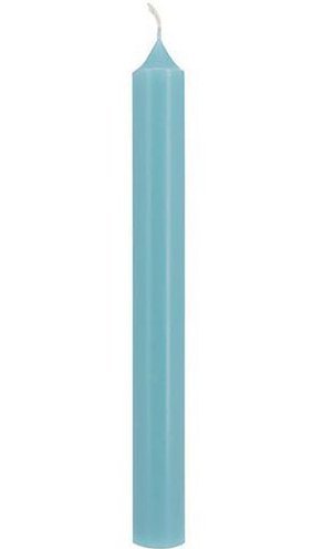 Bougie droite Bleu pop
